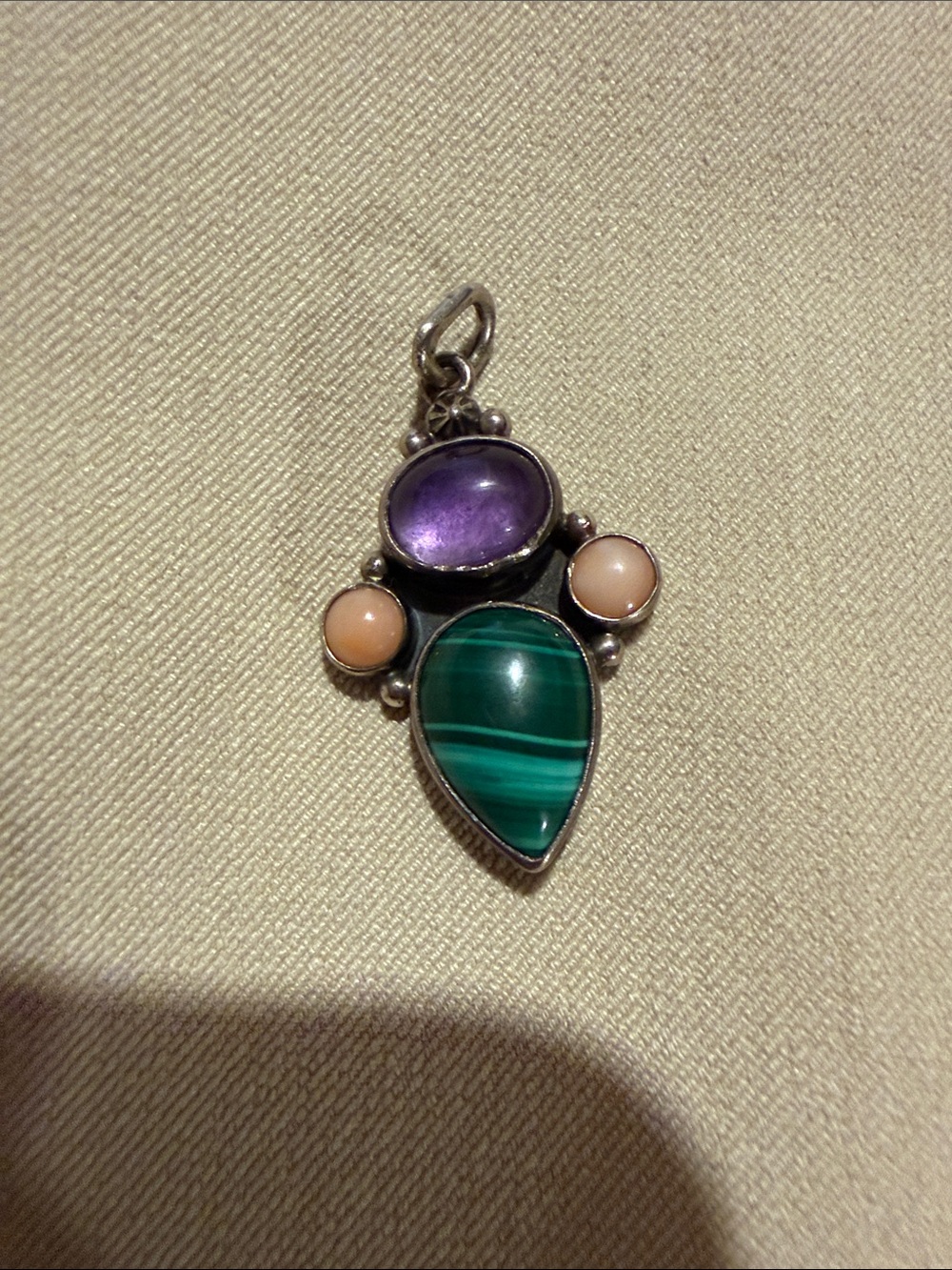 Reve signed Sterling Silver Pendant